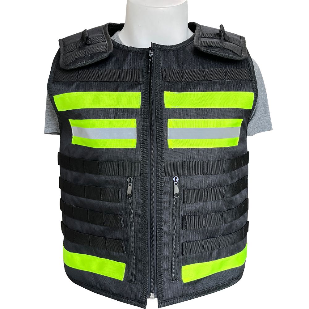 Reflective Strip Tactical Vest for Proctection