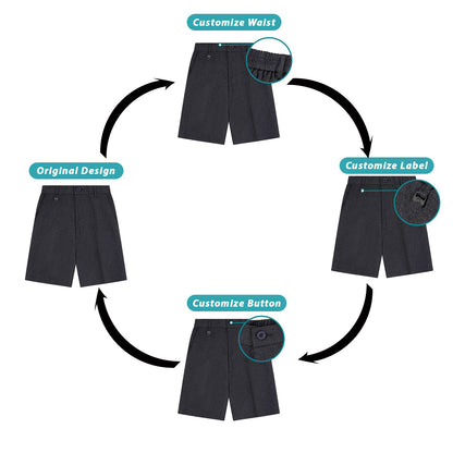 Ultra Performance Mens 5 Pack Athletic Running Shorts, Loose fit Basketball Gym Workout Shorts for Men with Zippered Pockets