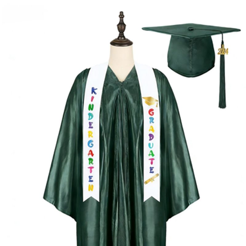Unisex Matte Choir Robe, Suitable for Adults in Church, Graduation Attire.