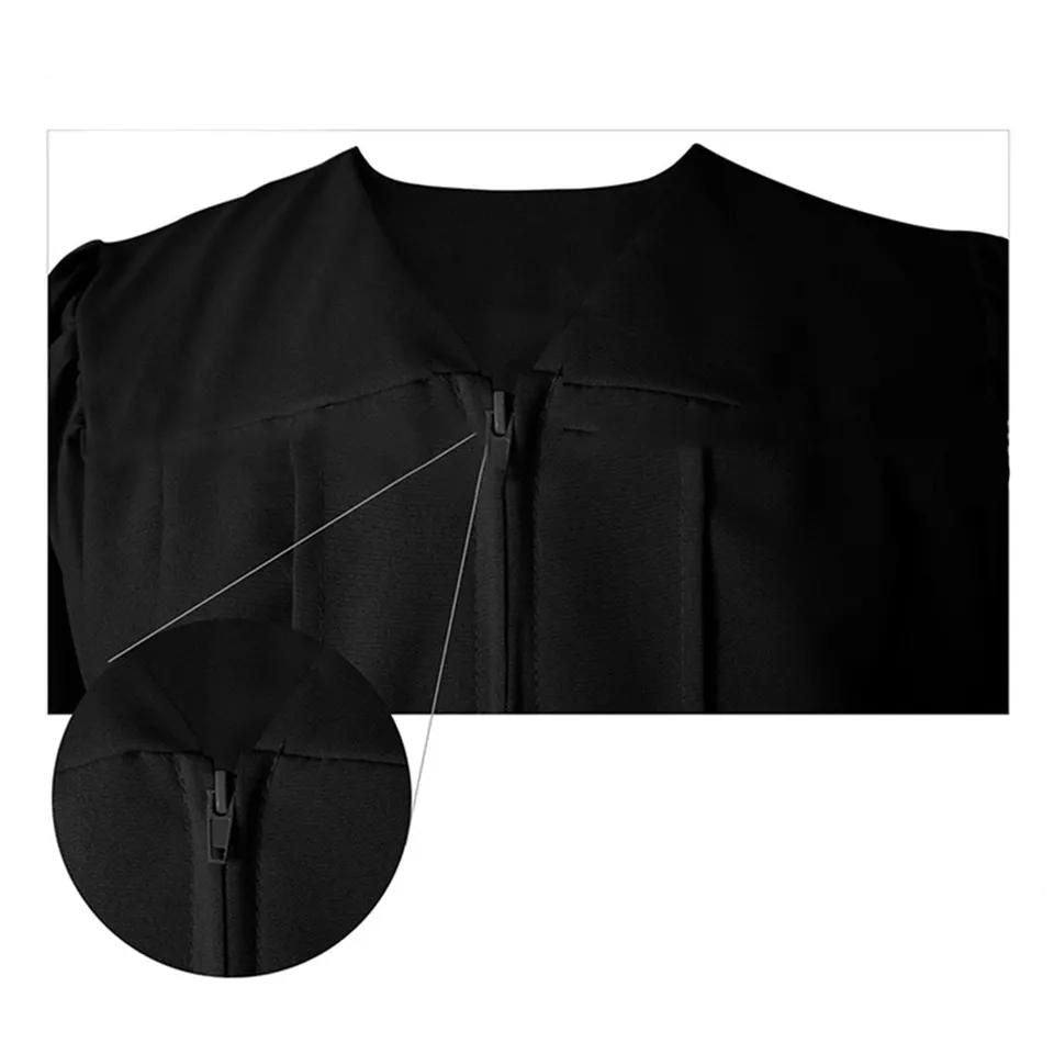 Matte Graduation Gown Cap Tassel Set 2026 for High School and Bachelor