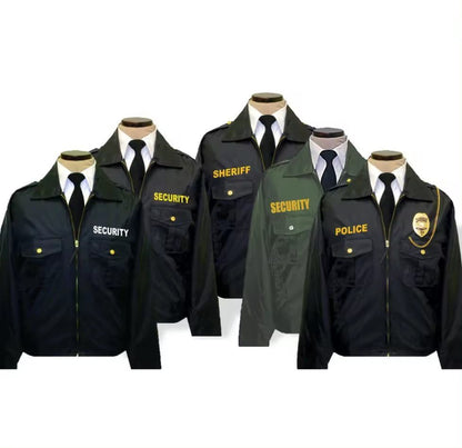 Manufacture Customized Security Durable Long Sleeves Working Uniform