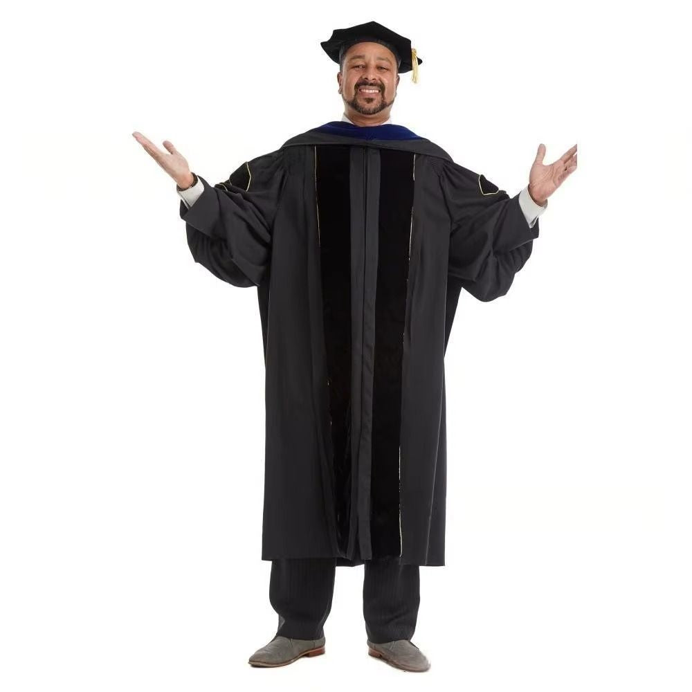 GraduationMall Graduation Doctoral Hood for Philosophy PhD Degree Deluxe Doctorate Academic Hood
