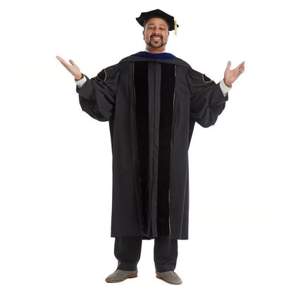 GraduationMall Graduation Doctoral Hood for Philosophy PhD Degree Deluxe Doctorate Academic Hood