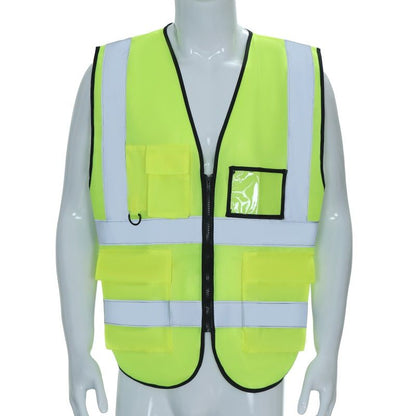 Vest Security Mens Reflective Safety Vest Stab Traffic Clothes