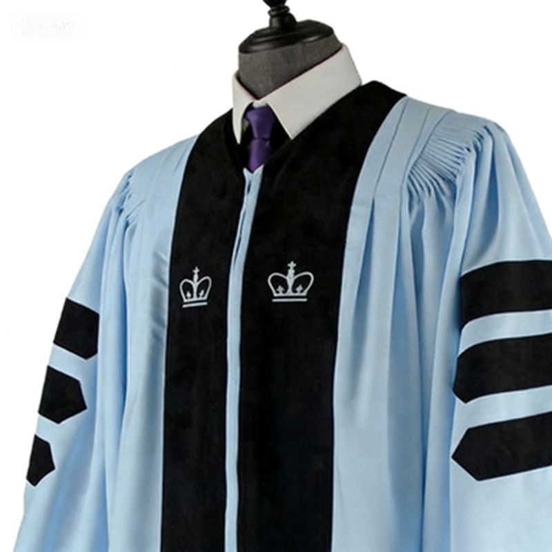 GraduationMall Graduation Doctoral Hood for Philosophy PhD Degree Deluxe Doctorate Academic Hood