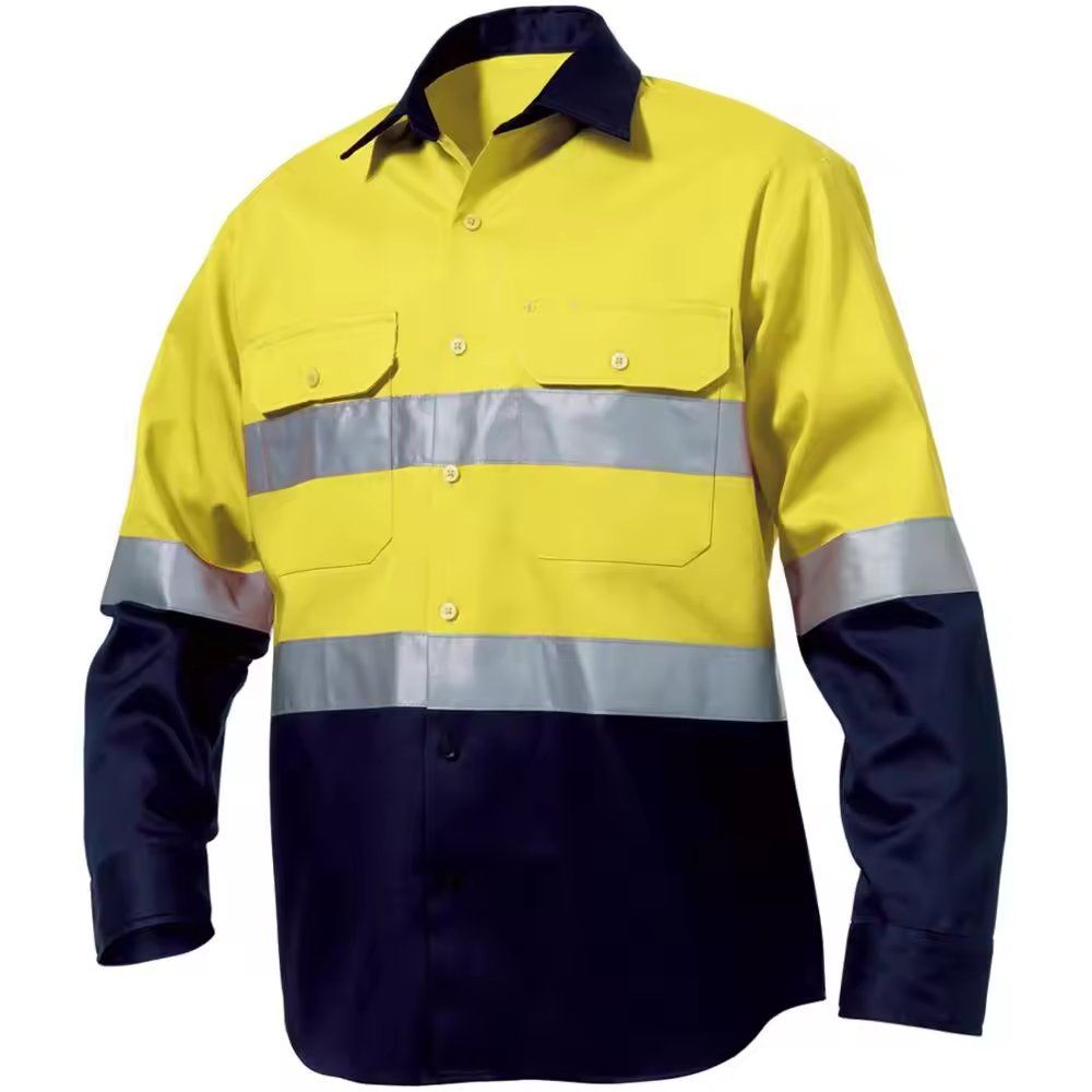 Wholesale Winter Two Piece Reflective Safety Work Wear for Worker Uniform Jacket