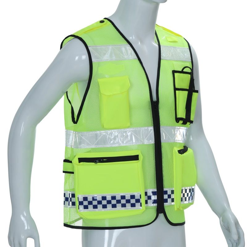 Vest Security Mens Reflective Safety Vest Stab Traffic Clothes
