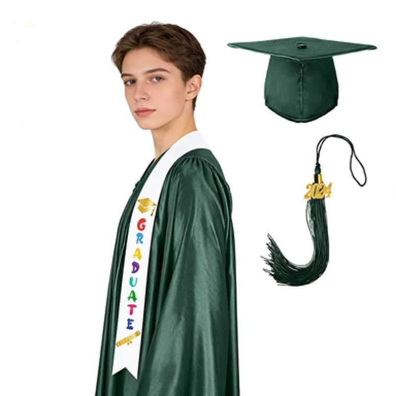 Unisex Matte Choir Robe, Suitable for Adults in Church, Graduation Attire.
