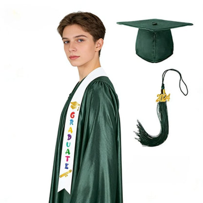 Unisex Matte Choir Robe, Suitable for Adults in Church, Graduation Attire.
