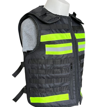 Reflective Strip Tactical Vest for Proctection