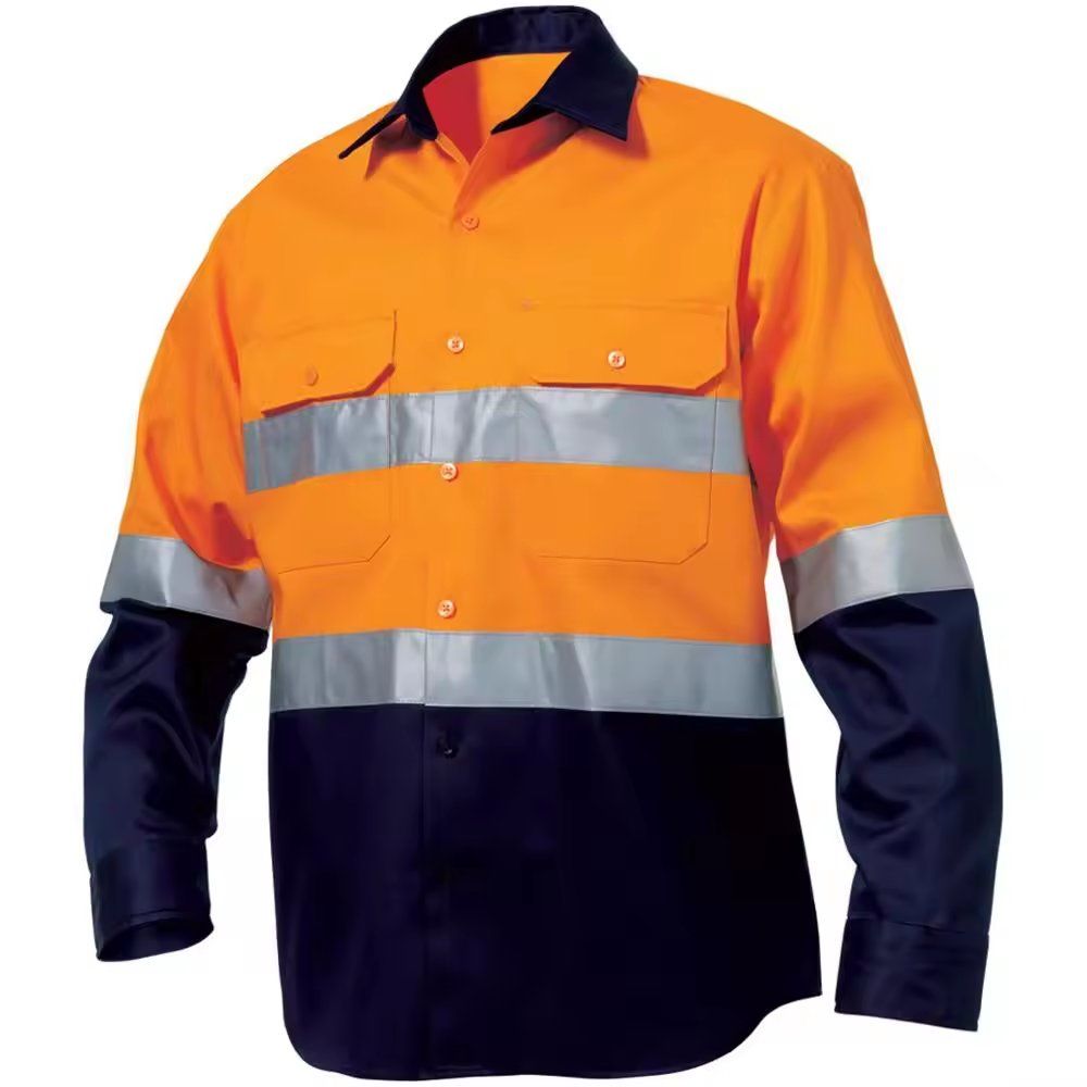 Wholesale Winter Two Piece Reflective Safety Work Wear for Worker Uniform Jacket