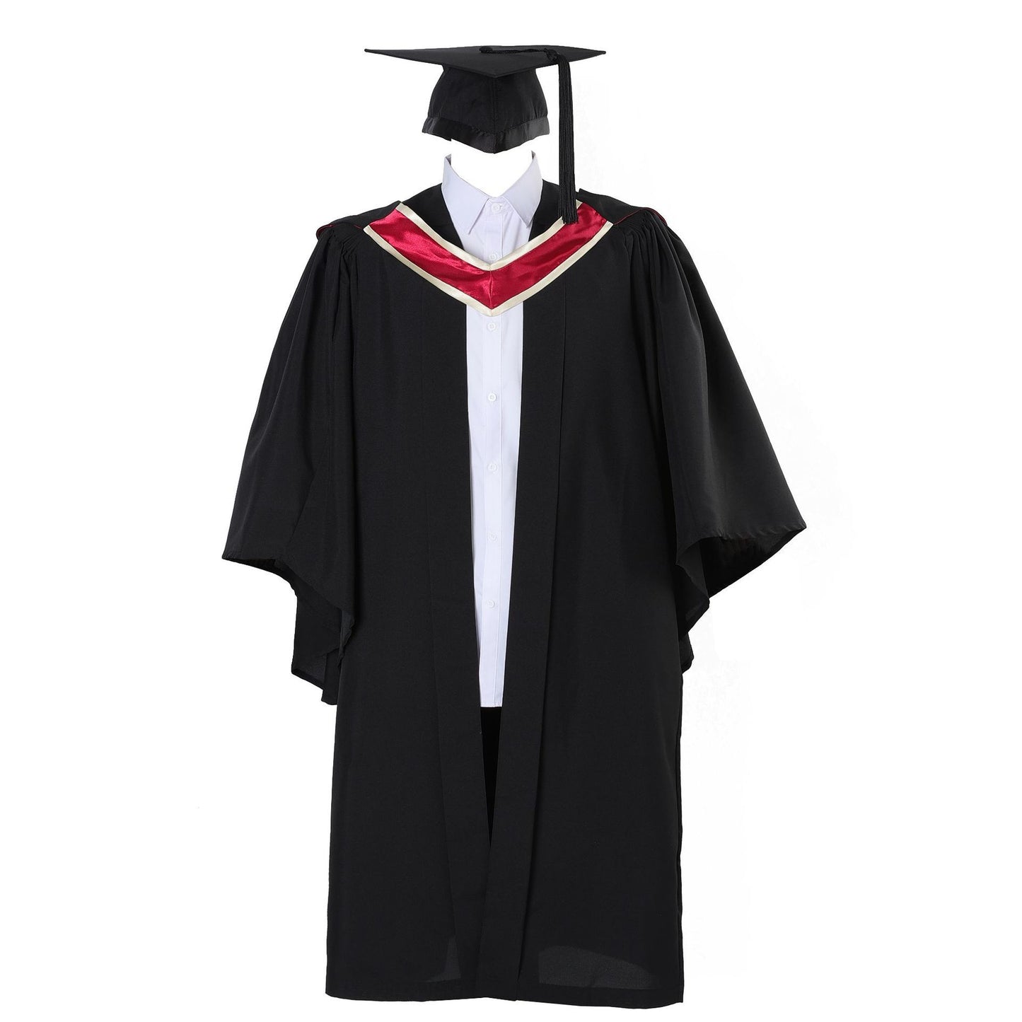 Unisex Matte Choir Robe, Suitable for Adults in Church, Graduation Attire.