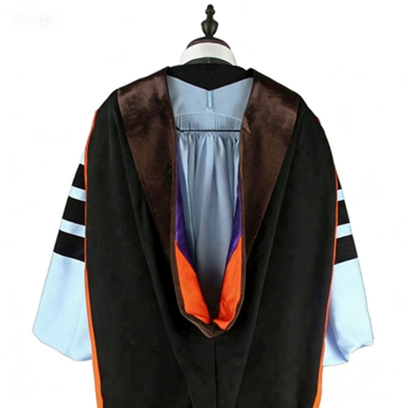 GraduationMall Graduation Doctoral Hood for Philosophy PhD Degree Deluxe Doctorate Academic Hood