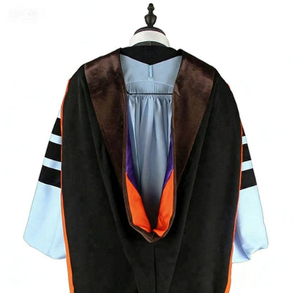GraduationMall Graduation Doctoral Hood for Philosophy PhD Degree Deluxe Doctorate Academic Hood