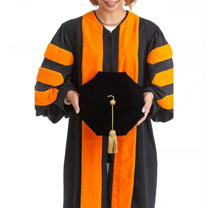 GraduationMall Graduation Doctoral Hood for Philosophy PhD Degree Deluxe Doctorate Academic Hood