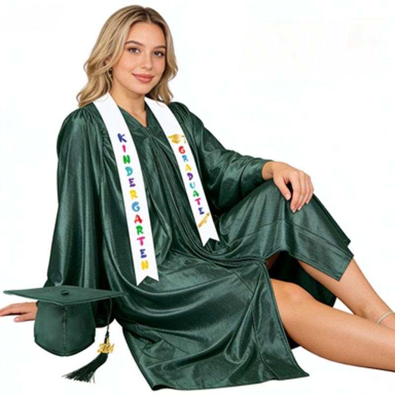 Unisex Matte Choir Robe, Suitable for Adults in Church, Graduation Attire.