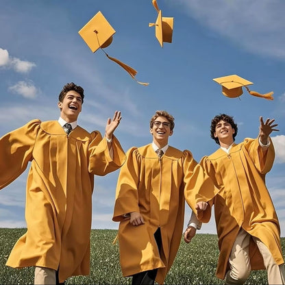 Unisex Matte Graduation Gown, Choir Robe, Suitable for Church, Judge's Robe, Pulpit Robe, Pastor's Baptism.
