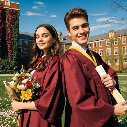 Unisex Matte Graduation Gown, Choir Robe, Suitable for Church, Judge's Robe, Pulpit Robe, Pastor's Baptism.