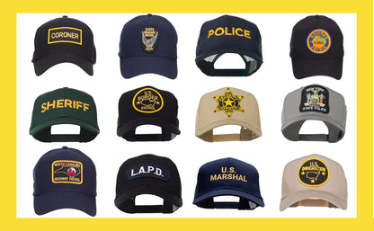 USA Security and Rescue Embroidered Patch Cap