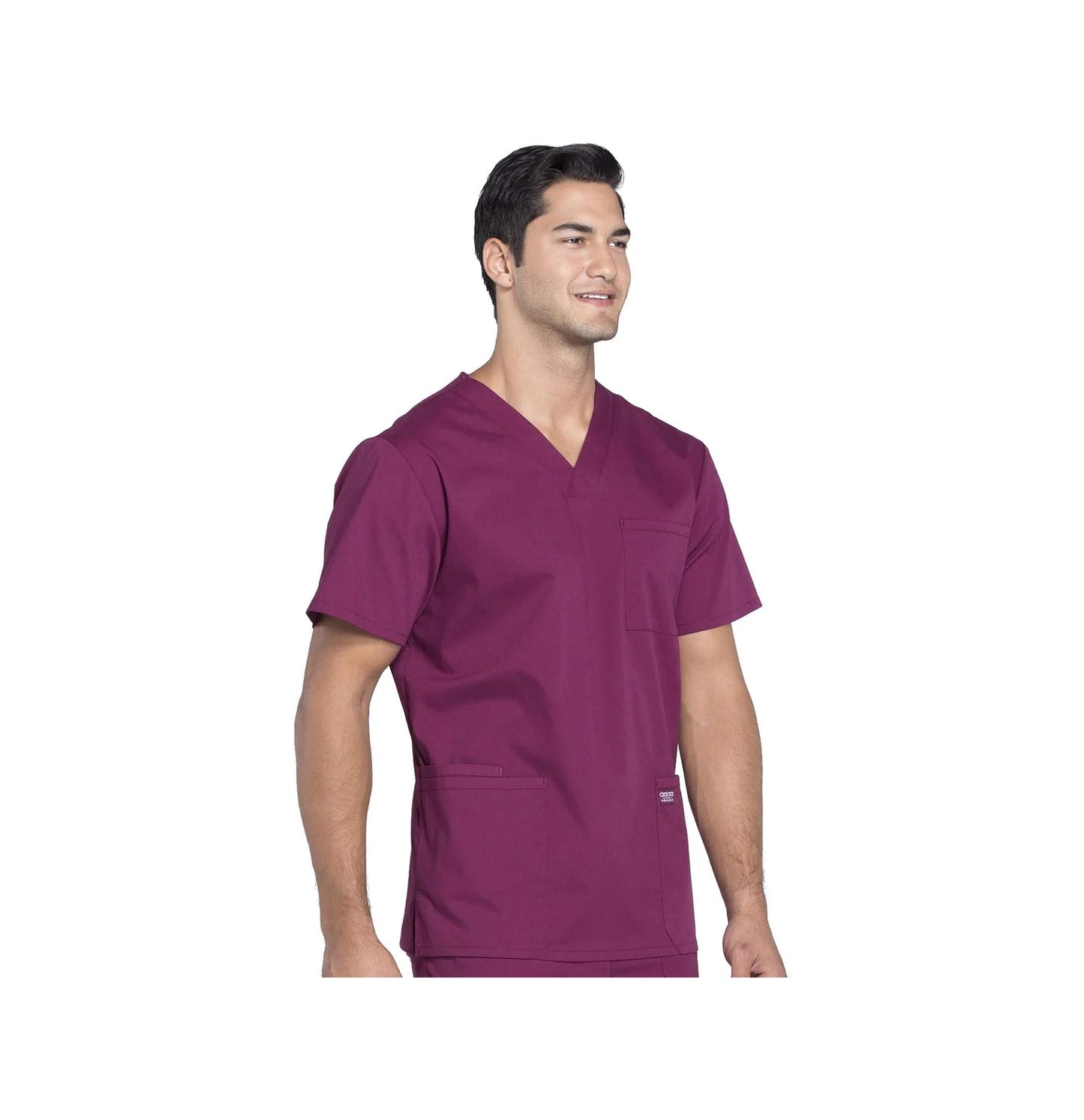Scrubs for Men Workwear Professionals V-Neck 4 Pocket Scrub Top WW695