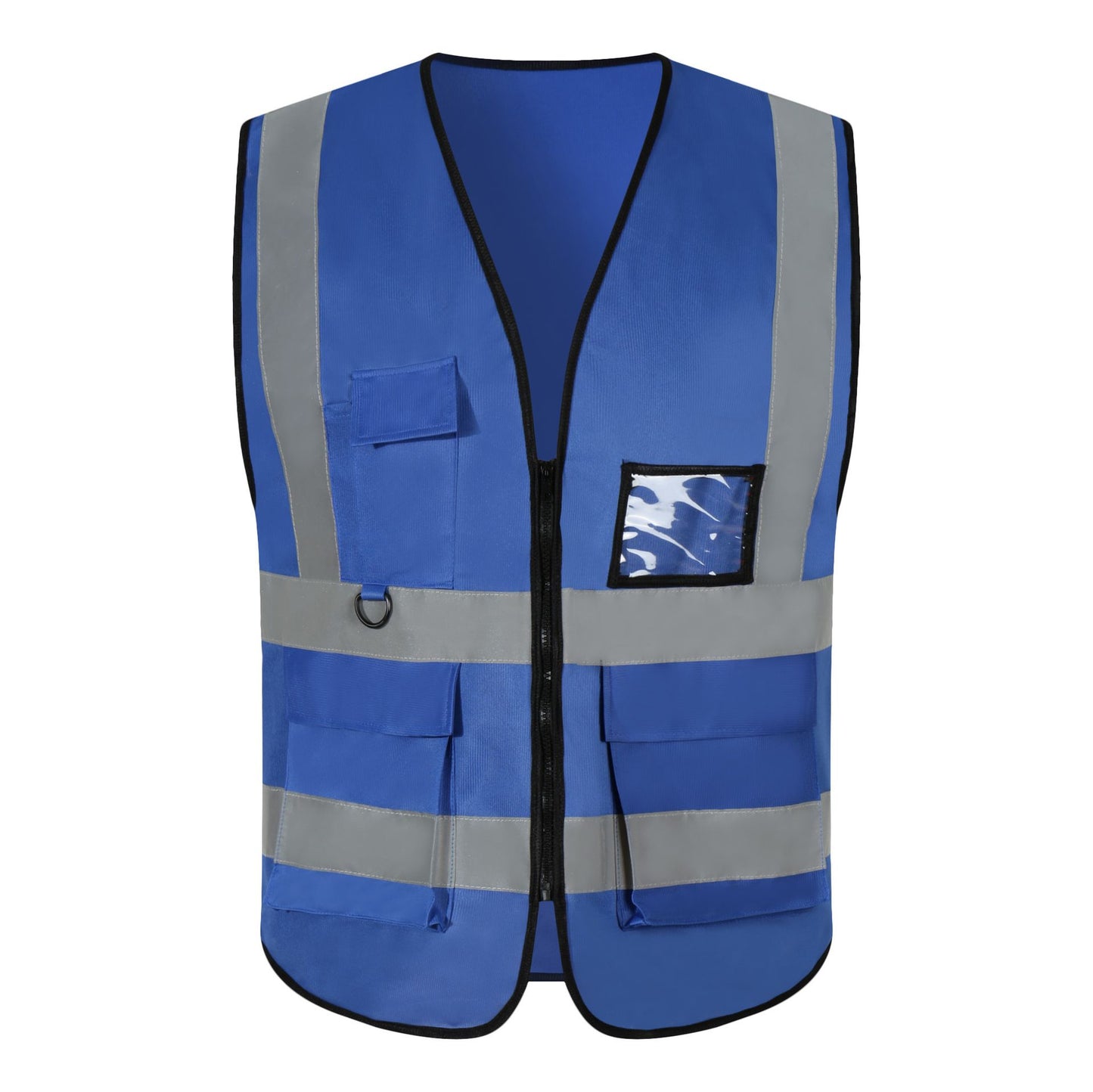 120g Heavy Knitted Fabric with Circular Lock Edge Reflective Vest, Work Fishing Vest, Traffic Volunteer