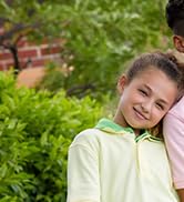Girls' Short Sleeve Picot Collar Polo School Uniform Shirt (Standard and Plus)