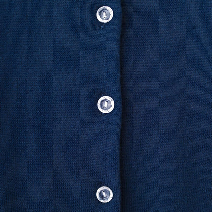 Cardigans Sweater Cotton Button Solid Long Sleeve