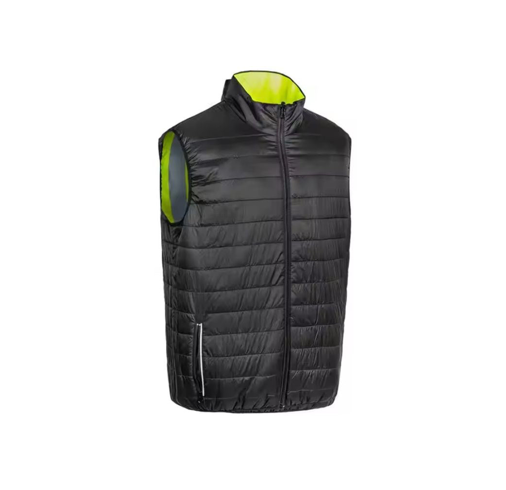 Hi Vis Construction Winter Polyester Reflective Work Wear High Visibility Safety Vest
