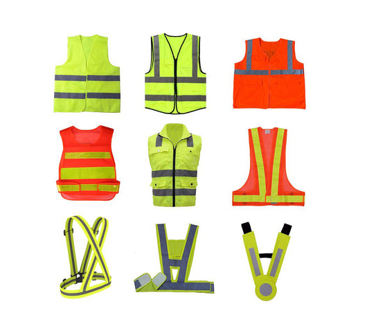 Mesh Fabric LED Flash Road Safety Reflective Vest
