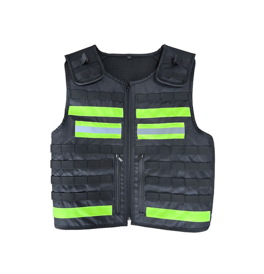 Reflective Strip Tactical Vest for Proctection
