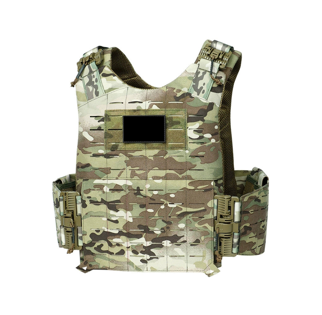 Quick-Release Tactical Vest, Outdoor Weight-Reducing Training Vest, Multi-Functional Field Tactical Vest, Wear-Resistant and Breathable Vest.