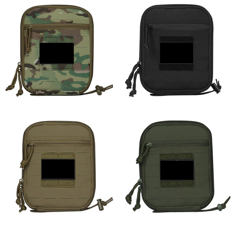 New Tactical Vest with External Expansion Gear Storage Bag, Lightweight Vest, Water Hose Backpack, Molle Accessory Backpack