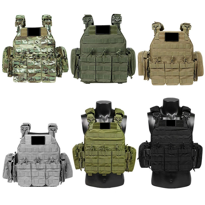 Tactical Vest, New Export Style, Quick-Release, Multifunctional, Breathable, and Durable