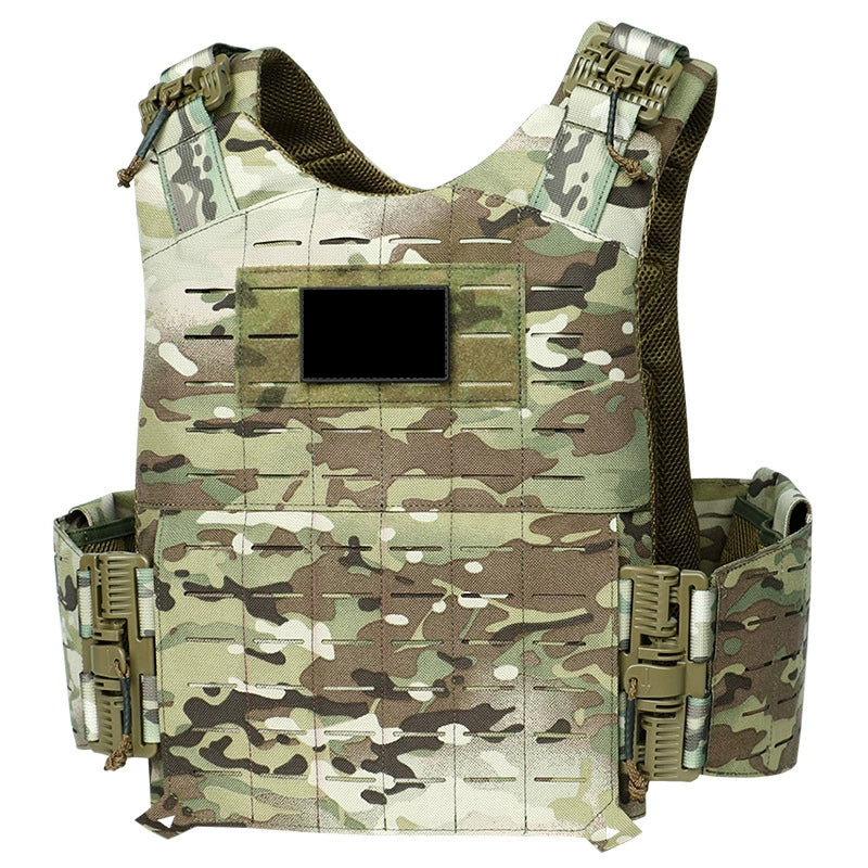 Quick-Release Tactical Vest, Outdoor Weight-Reducing Training Vest, Multi-Functional Field Tactical Vest, Wear-Resistant and Breathable Vest.