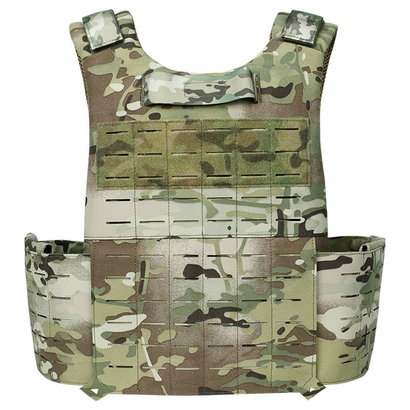 Quick-Release Tactical Vest, Outdoor Weight-Reducing Training Vest, Multi-Functional Field Tactical Vest, Wear-Resistant and Breathable Vest.