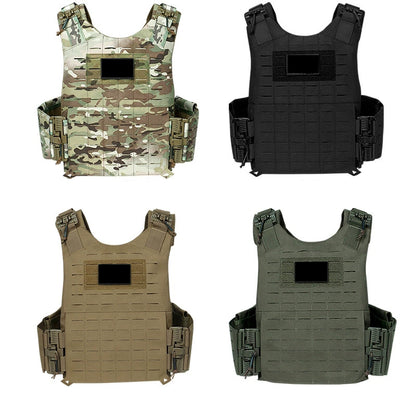 Quick-Release Tactical Vest, Outdoor Weight-Reducing Training Vest, Multi-Functional Field Tactical Vest, Wear-Resistant and Breathable Vest.