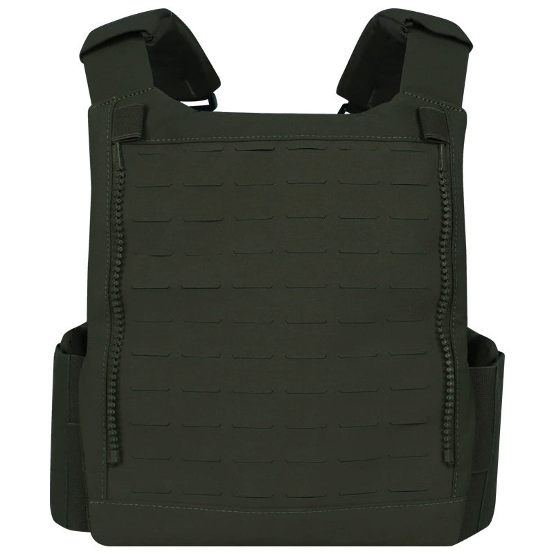 Quick-Release Tactical Vest, Laser-Cut, Wear-Resistant, Breathable, Multi-Functional Vest