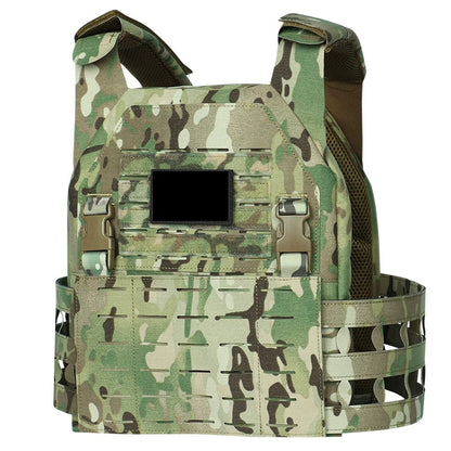 Amazon Upgraded Quick-Release Tactical Vest, Outdoor Enthusiast Protective Combat Vest, Quick-Release Breathable Training Uniform