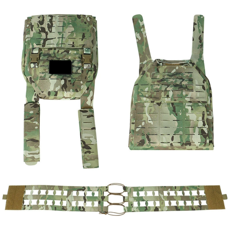 Quick-Release Tactical Vest, Outdoor Weight-Reducing Training Vest, Multi-Functional Field Tactical Vest, Wear-Resistant and Breathable Vest.