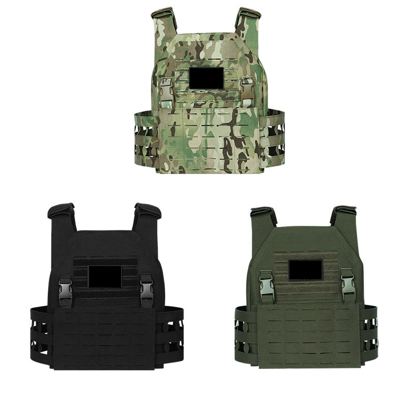 Quick-Release Tactical Vest, Outdoor Weight-Reducing Training Vest, Multi-Functional Field Tactical Vest, Wear-Resistant and Breathable Vest.