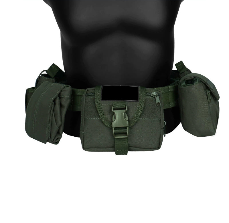 Cross-Border Style Outdoor Tactical Waist Belt, Multi-Functional Quick-Release Tactical Waist Belt, Cobra Buckle Nylon Belt