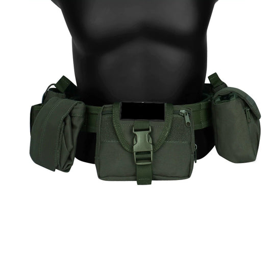 Cross-Border Style Outdoor Tactical Waist Belt, Multi-Functional Quick-Release Tactical Waist Belt, Cobra Buckle Nylon Belt