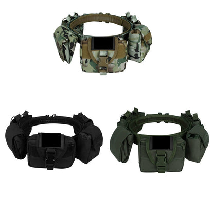 Cross-Border Style Outdoor Tactical Waist Belt, Multi-Functional Quick-Release Tactical Waist Belt, Cobra Buckle Nylon Belt