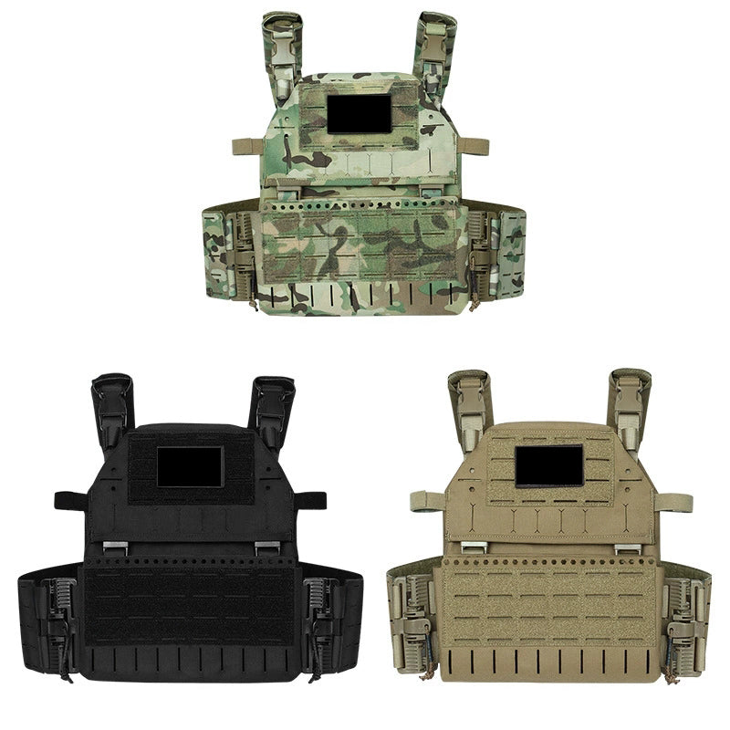 Quick-Release Tactical Vest, Outdoor Weight-Reducing Training Vest, Multi-Functional Field Tactical Vest, Wear-Resistant and Breathable Vest.