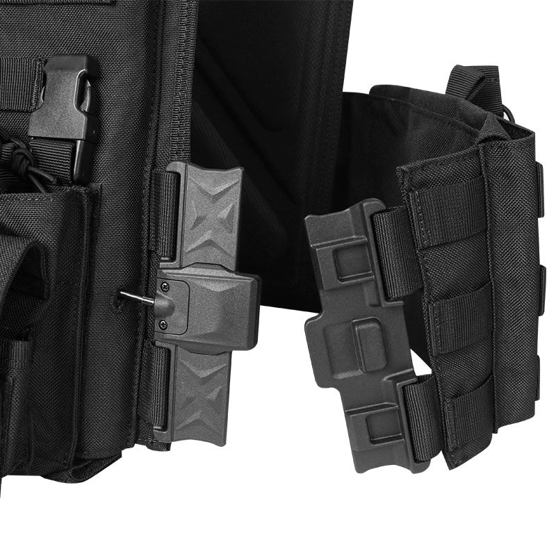 Amazon's New Quick-Release Tactical Vest, Outdoor Gear, Training Vest, Multi-Functional Field Quick-Drying and Wear-Resistant Suit.