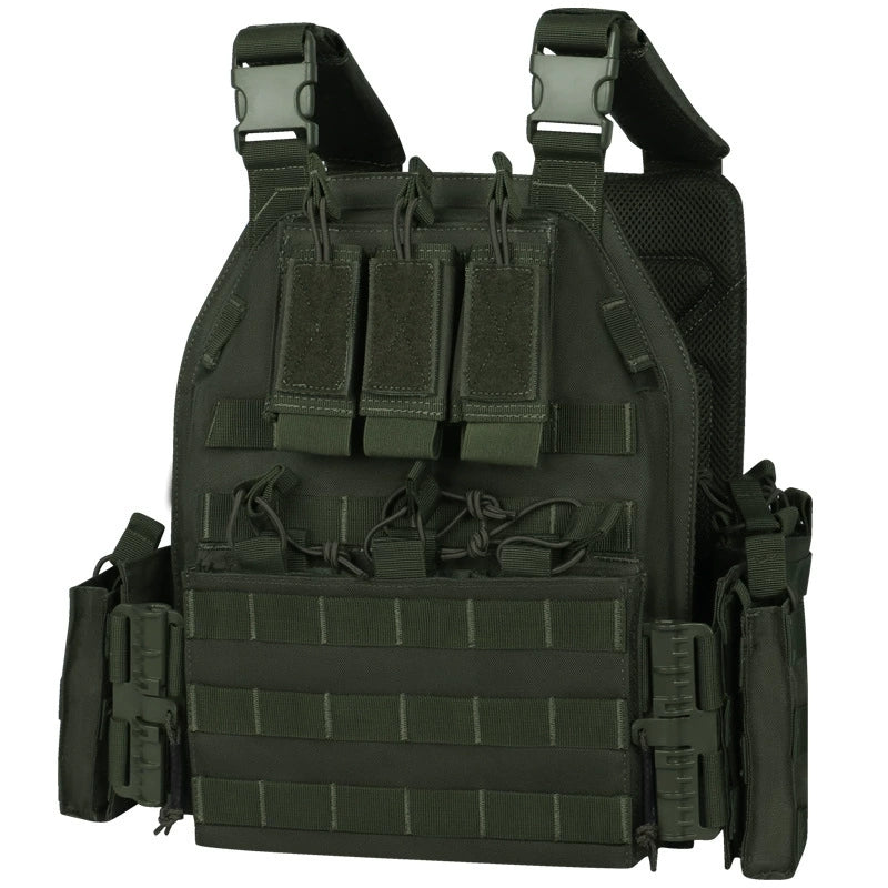 Lightweight Outdoor Tactical Vest, Quick-Release Camouflage Training Uniform, Enthusiast Outdoor Multi-Functional Protective Tactical Vest.