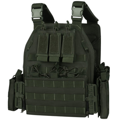 Lightweight Outdoor Tactical Vest, Quick-Release Camouflage Training Uniform, Enthusiast Outdoor Multi-Functional Protective Tactical Vest.