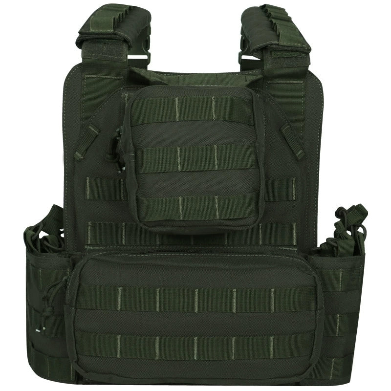 Lightweight Outdoor Tactical Vest, Quick-Release Camouflage Training Uniform, Enthusiast Outdoor Multi-Functional Protective Tactical Vest.