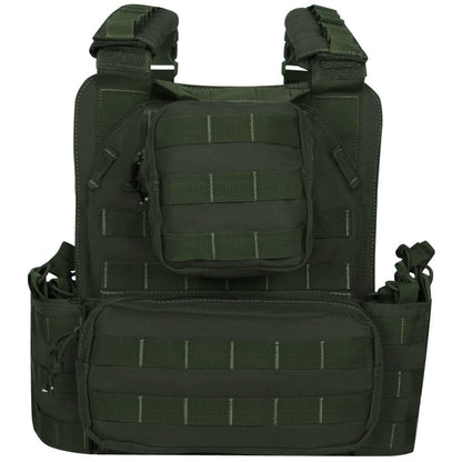 Lightweight Outdoor Tactical Vest, Quick-Release Camouflage Training Uniform, Enthusiast Outdoor Multi-Functional Protective Tactical Vest.