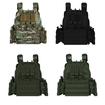 Lightweight Outdoor Tactical Vest, Quick-Release Camouflage Training Uniform, Enthusiast Outdoor Multi-Functional Protective Tactical Vest.